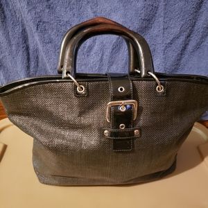 Large black Ann Taylor handbag